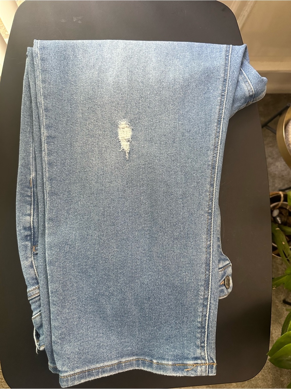 Ava & Viv Distressed Ankle Jeans – Light Wash 22W - Picture 6 of 8